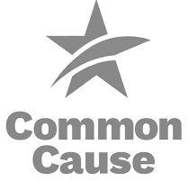 Common Cause logo featuring a star icon and text that reads "Common Cause"